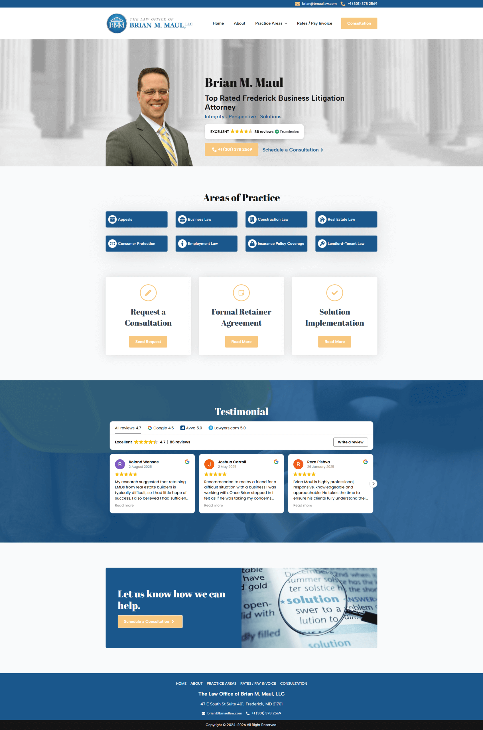 The Law Office of Brian M. Maul, LLC